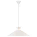 La suspension blanche DIAL 45- NORDLUX