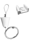 Fixation de suspension pour rail /profilé