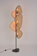 Lampadaire SCREEN 3 Lampes E27 cannage naturel