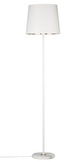 Lampe sur pied blanche - design