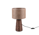 Lampe de table STRAW en osier
