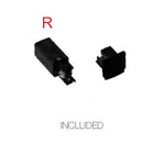 Alimentation droite incluse avec le rail