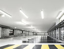 Tubes LED pour parking, entrepôt, usine, atelier