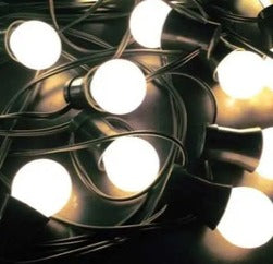 Guirlande lumineuse professionnelle - 10 ou 20 ampoules non incluses - Miidex Lighting
