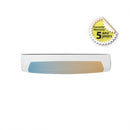 Réglette LED salle de bain COMPACTO 8W CCT 3000/4000°K IP44 avec interrupteur ON/OFF et prise 230V