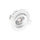 Spot LED aluminium encastrable orientable d'intérieur